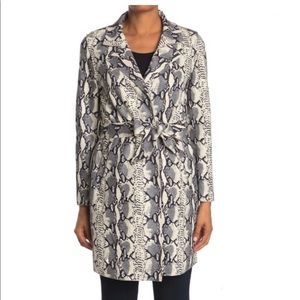 🆕 Love Token animal Print Faux Suede Jacket size large